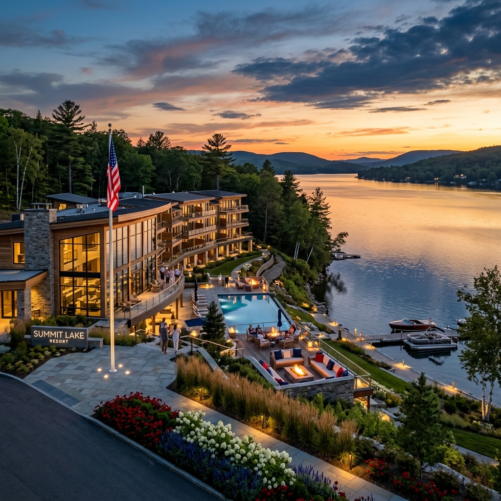 Planning custom resort lots in Branson, Missouri